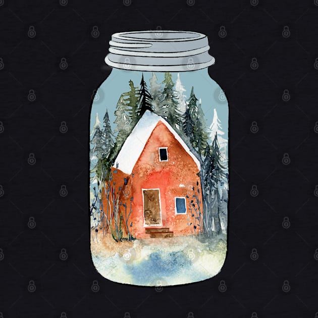 House In A Jar by ilustraLiza